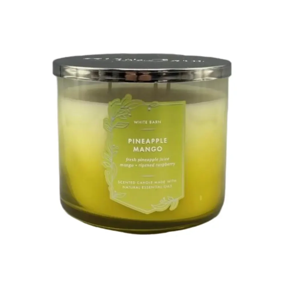Bath & Body Works Pineapple Mango 3-Wick Candle